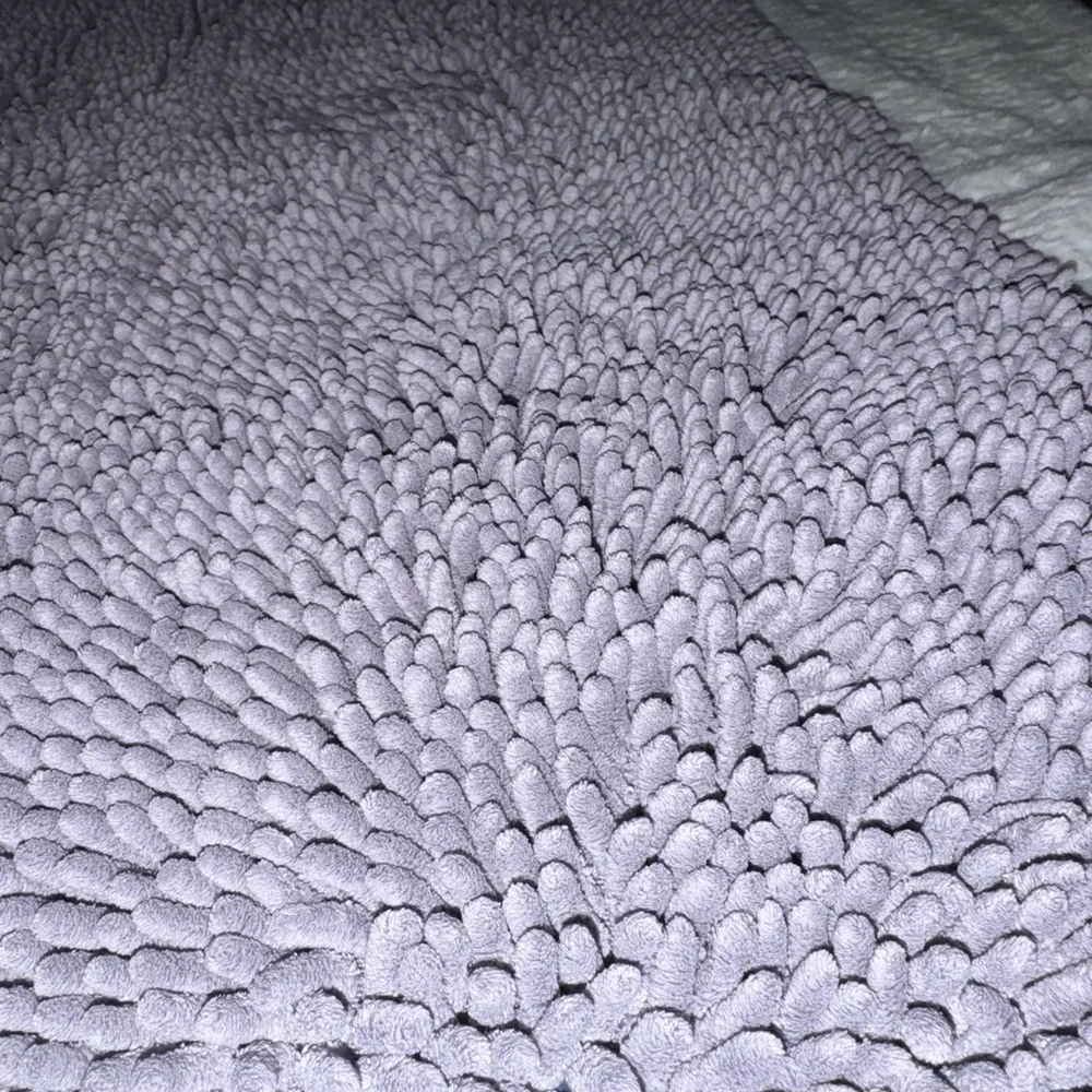 Plush Purple Bath Mat